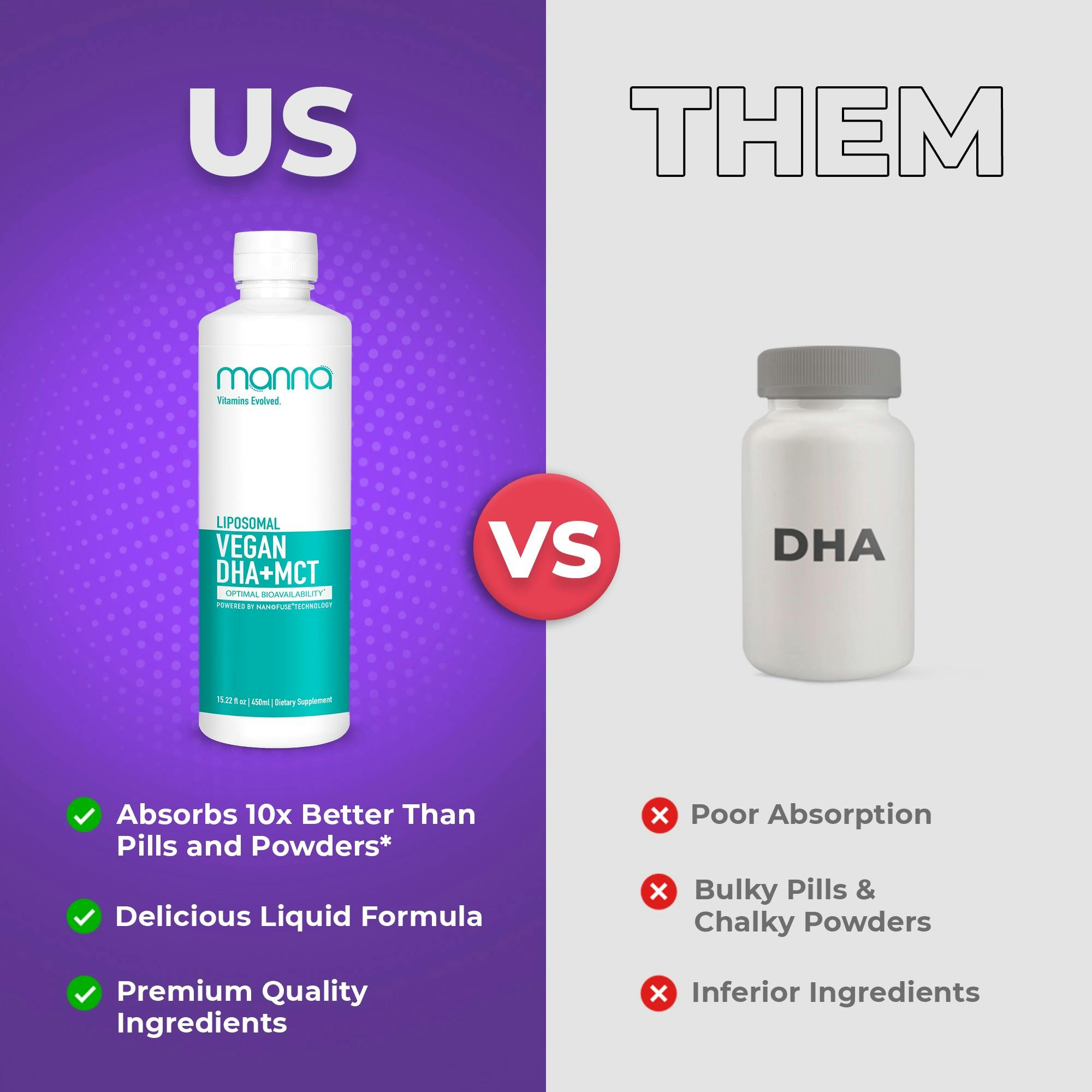 Liposomal Vegan DHA+MCT
